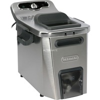 DeLonghi PremiumFry F 44532.CZ , Fritteuse edelstahl (gebürstet)/schwarz