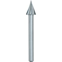 Dremel Hochgeschwindigkeits-Fräsmesser Ø 6,4mm (125), Fräser 2 Stück, Schaft Ø 3,2mm