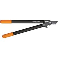 Fiskars PowerGear II Bypass Getriebe-Astschere L76 schwarz/orange