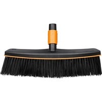 Fiskars QuikFit Straßenbesen schwarz/orange, 38cm