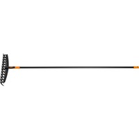 Fiskars Solid Universal-Gartenrechen schwarz/orange