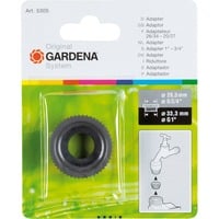 GARDENA Adapter G1" IG > G 3/4" AG grau