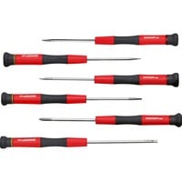 GEDORE Red 2K-Elektronikschraubendreher-Satz, 6-teilig rot/schwarz
