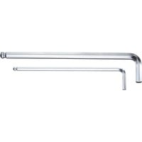 GEDORE Winkelschraubendreher Innen-Sechskant lang, 3mm chrom, mit Kugelkopf