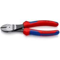 KNIPEX Kraft-Seitenschneider 74 02 180, Schneid-Zange angeschmiedete Gelenkachse