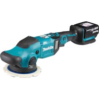 Makita Akku-Exzenterpolierer DPO600TKX1, 18Volt, Poliermaschine blau/schwarz, 2x Li-Ionen Akku 5,0Ah