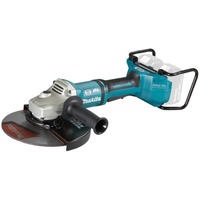 Makita Akku-Winkelschleifer DGA901ZKU2, 36Volt (2x18V) blau/schwarz, ohne Akku und Ladegerät, inkl. Funkadapter