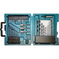 Makita Bohrer-Bit-Set, 34-teilig, Bohrer- & Bit-Satz 