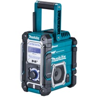 Makita DMR112, Baustellenradio türkis/schwarz, FM, DAB+, Klinke, USB