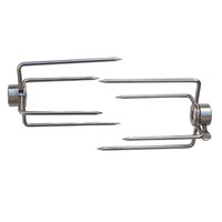 Spießgabeln für Rotisserie, 2er Set