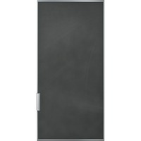 Neff Dekortür 122 cm KF1413S0, Blende schwarz/aluminium