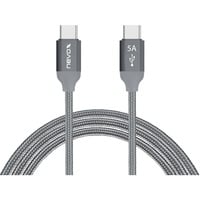 4250686406535 - USB C USB-Kabel mit Emarker Chip 10 m silber 4250686406535 nevox 4250686406535 - USB C USB-Kabel mit Emarker Chip 10 m silber 4250686406535 nevox