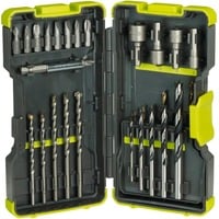 Ryobi Bit- und Bohrerbox RAK30MIX, 30-teilig, Bohrer- & Bit-Satz grün