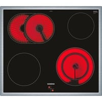 Siemens EA645GN17, iQ300, Kochfläche schwarz/edelstahl, 60cm