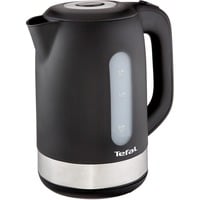 Tefal KO 3308, Wasserkocher edelstahl/schwarz, 1,7 Liter