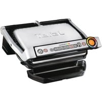 Tefal Optigrill+ GC712D12, Kontaktgrill silber/schwarz, 2.000 Watt