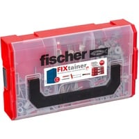 fischer FixTainer-DUOLINE, Dübel hellgrau/rot, mit Schrauben, 181-teilig