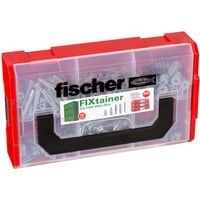 fischer FixTainer - Hält-Alles-Box, Dübel hellgrau, 240-teilig