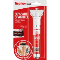 fischer GOW Reparaturspachtel, 70ml, Spachtelmasse weiß