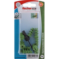 fischer Gipskartondübel GK GREEN K grün, 10 Stück