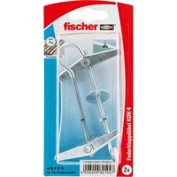 fischer Kippdübel KDH 4 K silber, 2 Stück, mit Haken