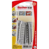 fischer Spreizdübel SX 14x70 K hellgrau, 4 Stück