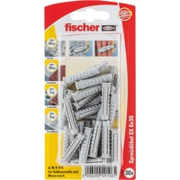 fischer Spreizdübel SX 6x30 K hellgrau, 30 Stück