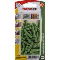 fischer Spreizdübel SX GREEN 5x25 K grün, 50 Stück