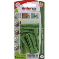 Universaldübel UX GREEN 8x50 R K grün, 10 Stück