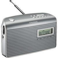 Grundig Music 7000, Radiowecker grau/silber, DAB+, FM, RDS