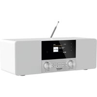 DIGITRADIO 4C weiß, DAB+, UKW, Bluetooth Tuner: FM (UKW), RDS, DAB, DAB+ Netzwerk: Bluetooth Eingänge: 1x 3,5-mm-Klinke, 1x Antenne (FM)