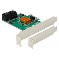 DeLOCK 4 Port SATA PCI Express Karte, Adapter 