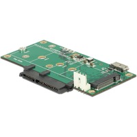 DeLOCK Konv.USB 3.1>1x SATA/M.2/msata, Konverter 