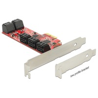 PCI ExpressCard x2 Card > 10x SATA 6 Gb/s, Serial ATA-Controller