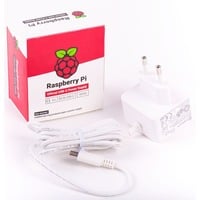 Raspberry Pi Foundation Offizielle White Raspberry Pi 5.1A/3A PSU, Netzteil weiß, Bulk