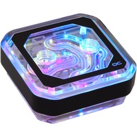 Alphacool Eisblock XPX Aurora Acryl Black, CPU-Kühler schwarz/transparent