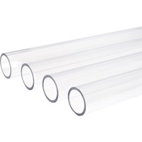 Alphacool Eisrohr 16/13mm PETG HardTube 80cm transparent, 4er Set