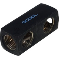 Alphacool HF Anschlussterminal 5-Fach G1/4, Verbindung schwarz