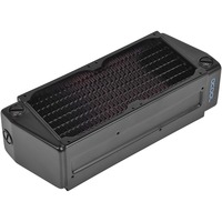 Alphacool NexXxoS UT60 Full Copper X-Flow 80mm Dual, Radiator schwarz, 2x 80 mm