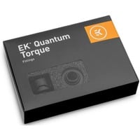 EKWB EK-Quantum Torque 6-Pack HTC 16 - Black, Verbindung schwarz, 6er Pack