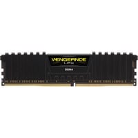 Corsair DIMM 16 GB DDR4-2400 , Arbeitsspeicher schwarz, CMK16GX4M1A2400C14, Vengeance LPX, INTEL XMP