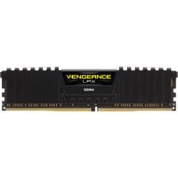 Corsair DIMM 16 GB DDR4-2400  , Arbeitsspeicher schwarz, CMK16GX4M1A2400C14, Vengeance LPX, INTEL XMP