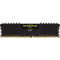 Corsair DIMM 32 GB DDR4-3000 , Arbeitsspeicher schwarz, CMK32GX4M1D3000C16, Vengeance LPX, INTEL XMP