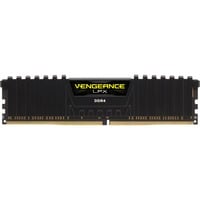 Corsair DIMM 8 GB DDR4-3000  , Arbeitsspeicher schwarz, CMK8GX4M1D3000C16, Vengeance LPX, INTEL XMP