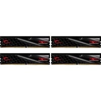 G.Skill DIMM 64 GB DDR4-2400 (4x 16 GB) Quad-Kit, Arbeitsspeicher schwarz, F4-2400C15Q-64GFT, FORTIS, INTEL XMP