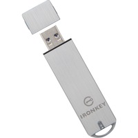 IronKey S1000 Basic 128 GB, USB-Stick USB-A 3.2 Gen 1 Kapazität: 128 GB Geschwindigkeit: Lesen: max. 230 MB/s, Schreiben: max. 240 MB/s Anschluss: USB-A 3.2 Gen 1 (5 Gbit/s) Funktionen: Passwort-Schutz, Kappe