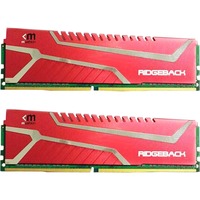 Mushkin DIMM 32 GB DDR4-2666 (2x 16 GB) Dual-Kit, Arbeitsspeicher rot, MRB4U266GHHF16GX2, Redline Ridgeback