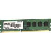 Patriot DIMM 8 GB DDR3-1600  , Arbeitsspeicher PSD38G16002, Signature Line