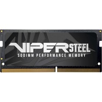 Patriot SO-DIMM 32 GB DDR4-2666  , Arbeitsspeicher grau, PVS432G266C8S, Viper Steel, INTEL XMP