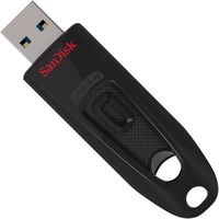 SanDisk Ultra 32 GB, USB-Stick schwarz/rot, USB-A 3.2 Gen1